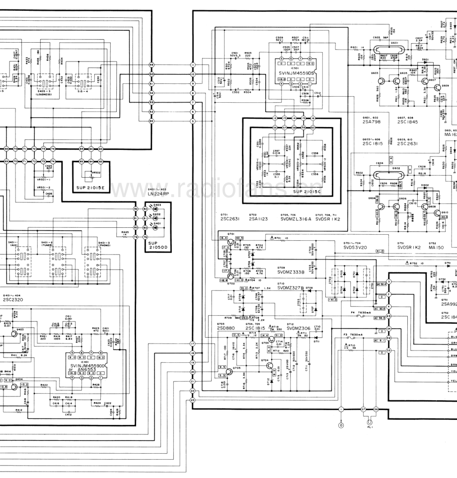 Technics-SA424-rec-sch 维修电路原理图.pdf_第3页