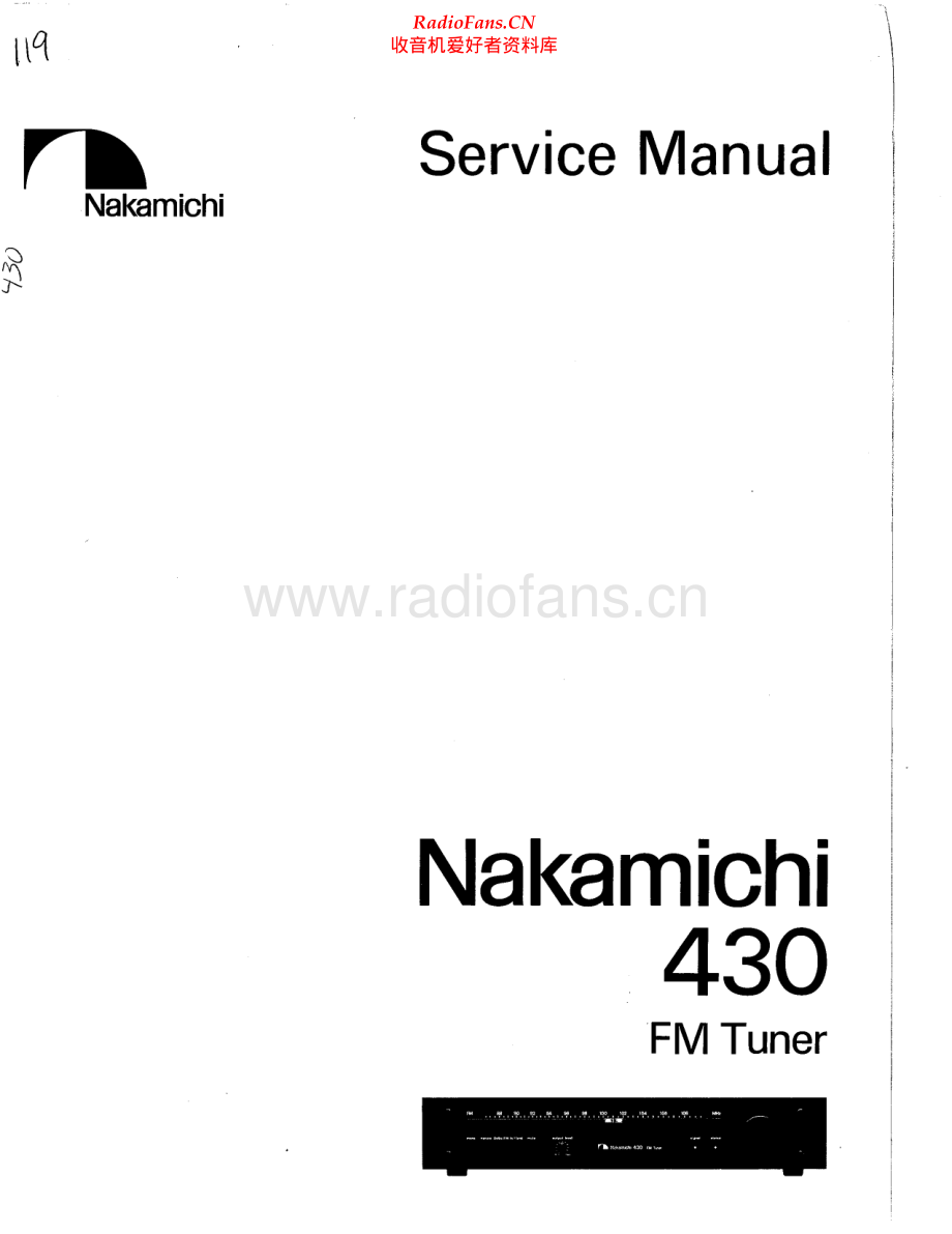 Nakamichi-430-tun-sm 维修电路原理图.pdf_第1页