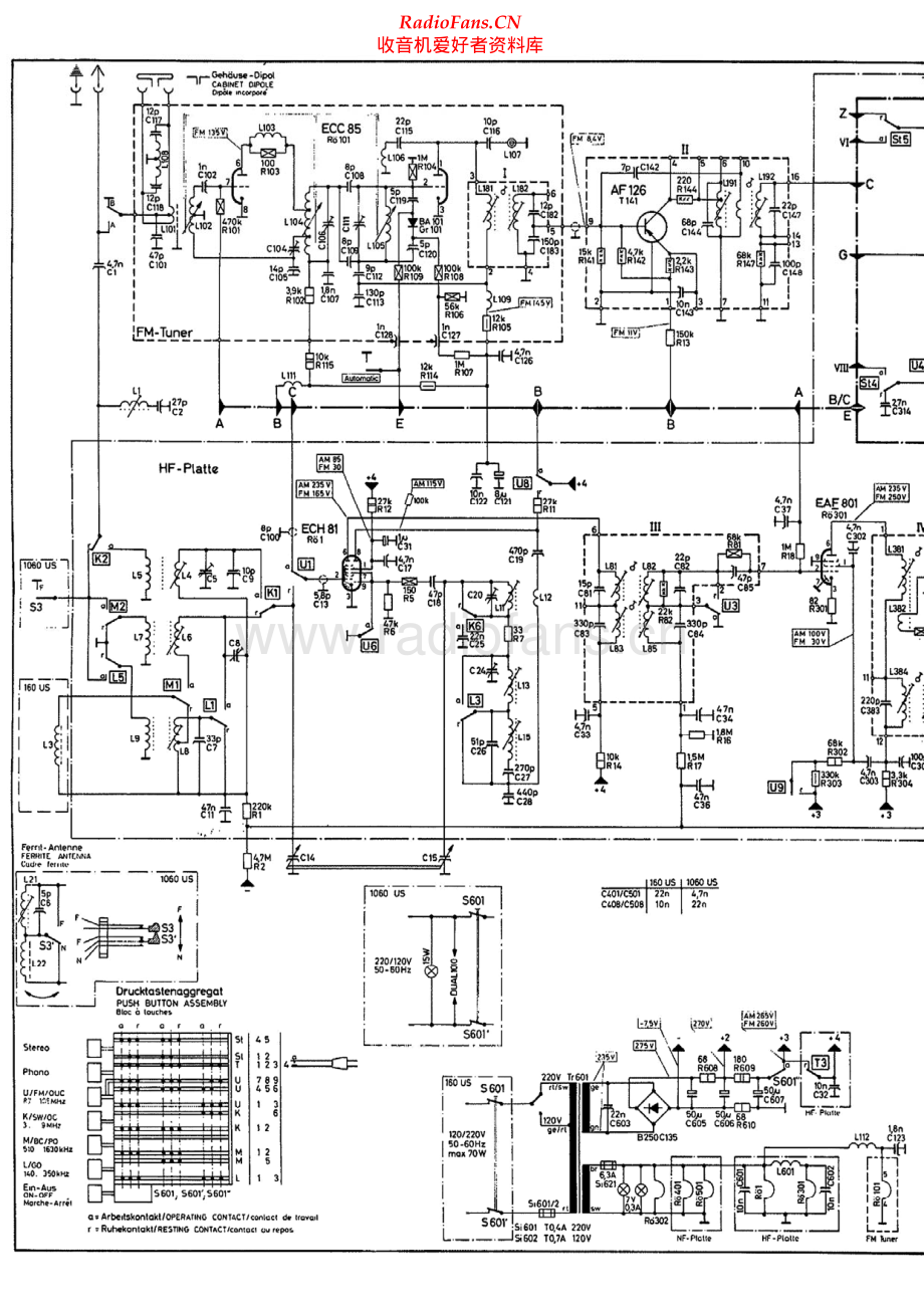 Saba-1060US-rec-sch 维修电路原理图.pdf_第1页