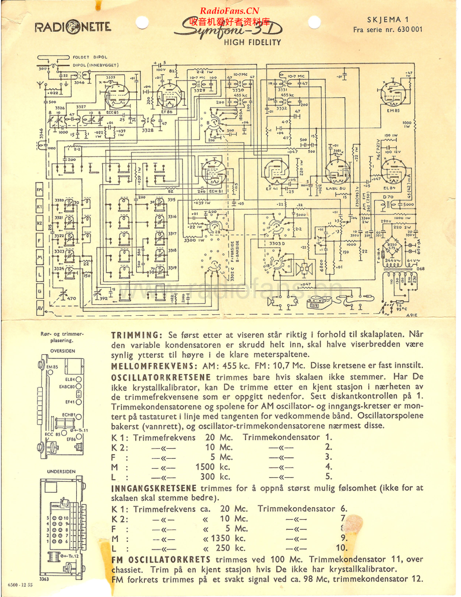 Tandberg-RadionetteSymfoni3D-rec-sch 维修电路原理图.pdf_第2页