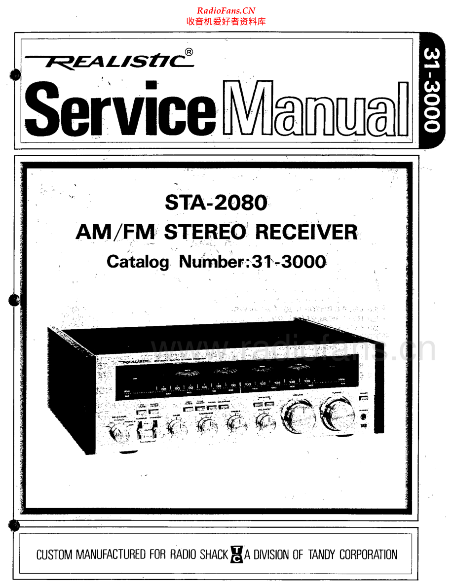 Realistic-STA2080-rec-sm 维修电路原理图.pdf_第1页