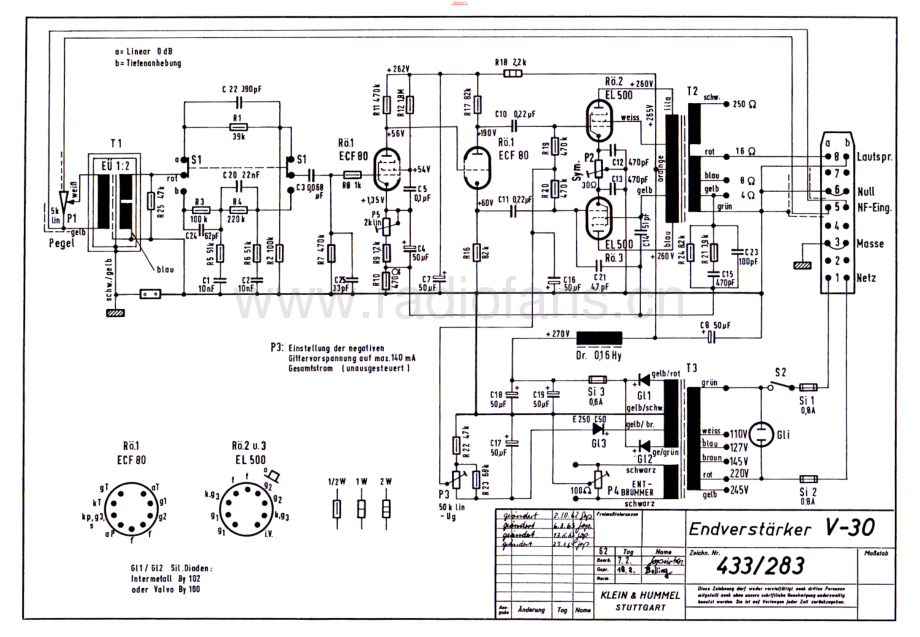 KleinHummel-V30-rec-sch 维修电路原理图.pdf_第1页