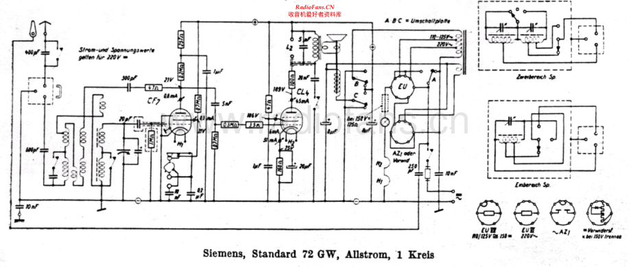 Siemens-Standard72GW-rec-sch 维修电路原理图.pdf_第1页