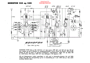 Sonofon-516-rec-sch 维修电路原理图.pdf
