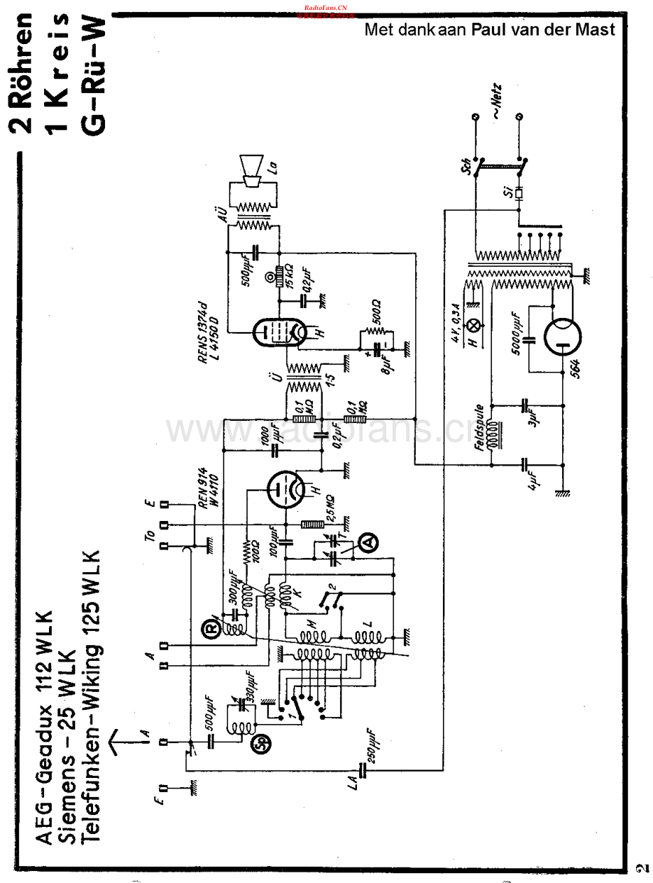 Siemens-25WLK-rec-sch 维修电路原理图.pdf_第1页