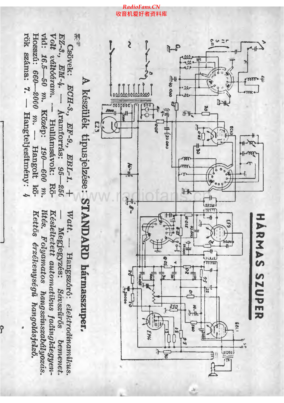 Standard-Harmasszuper-rec-sch 维修电路原理图.pdf_第1页