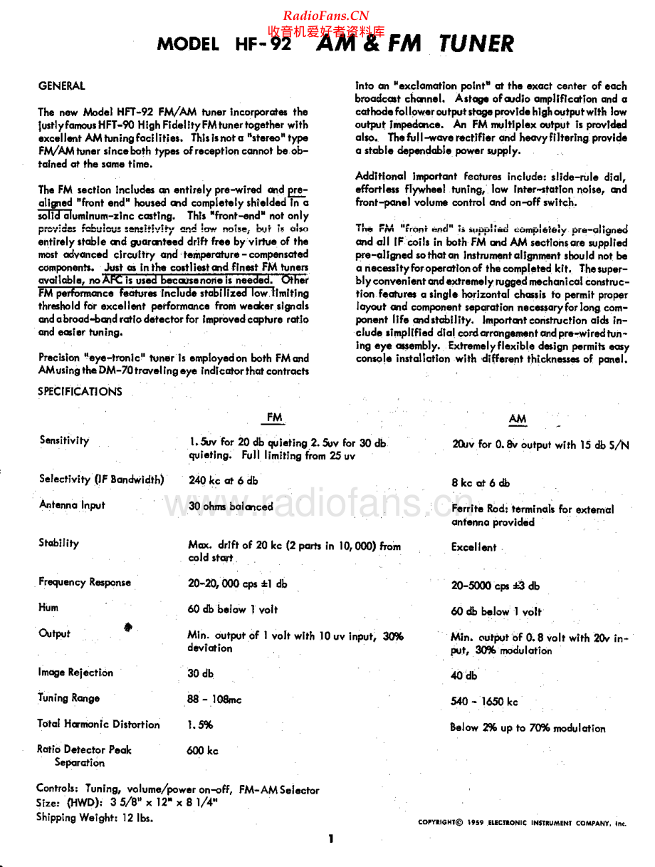 Eico-HFT92-tun-sm维修电路原理图.pdf_第2页