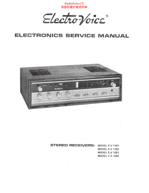 ElectroVoice-EV1182-rec-sm维修电路原理图.pdf