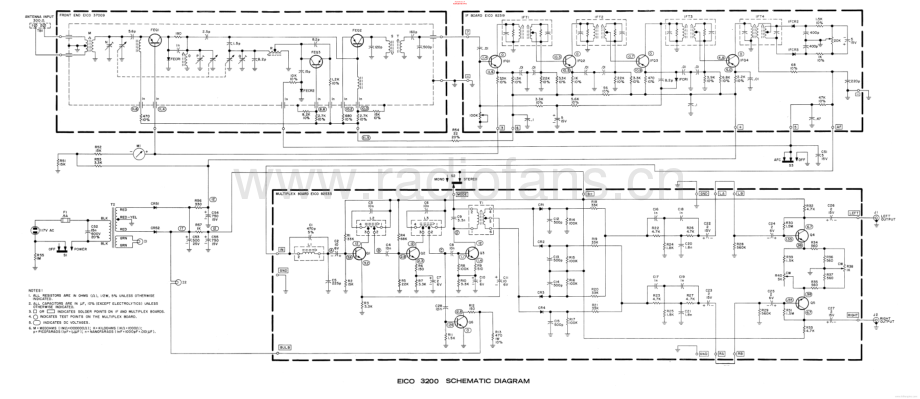 Eico-3200-tun-sch维修电路原理图.pdf_第1页