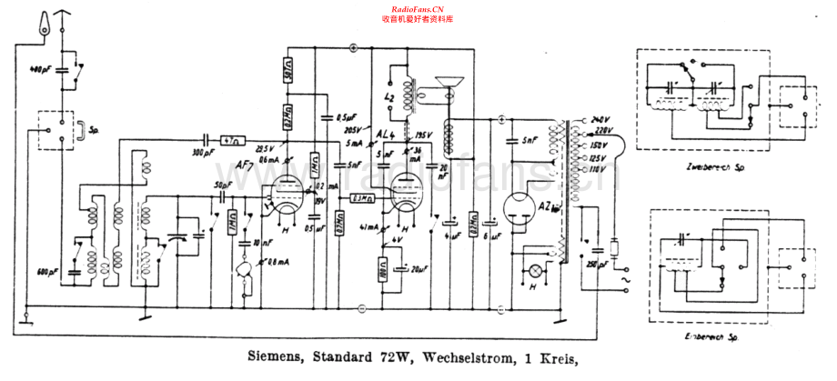 Siemens-Standard72W-rec-sch 维修电路原理图.pdf_第1页