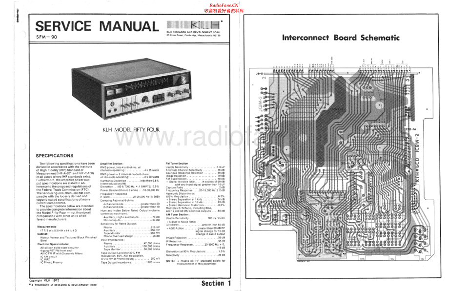 KLH-M54-rec-sm 维修电路原理图.pdf_第1页