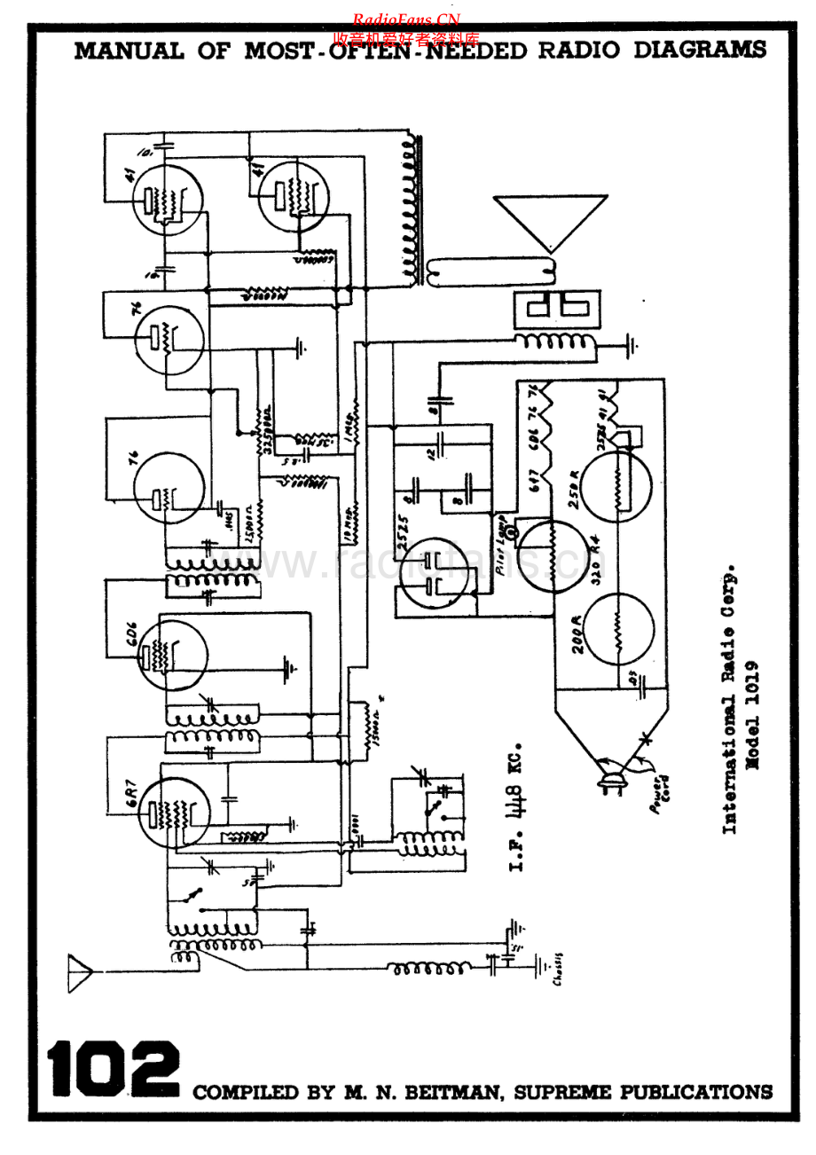 InternationalRadioCorp-109-rec-sch 维修电路原理图.pdf_第1页