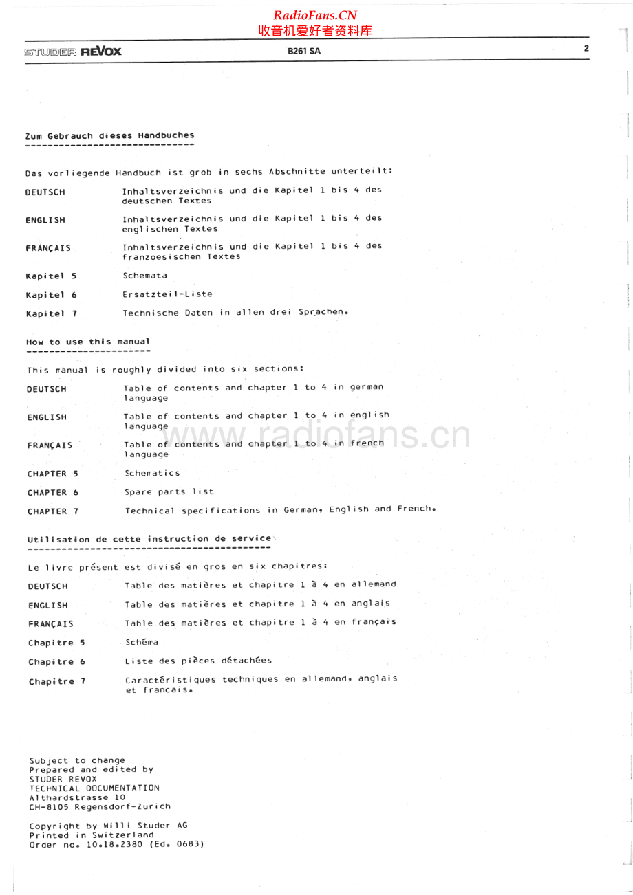 Revox-B261-tun-sm1 维修电路原理图.pdf_第2页