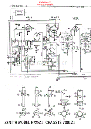 Zenith-H725Z1-rec-sch 维修电路原理图.pdf