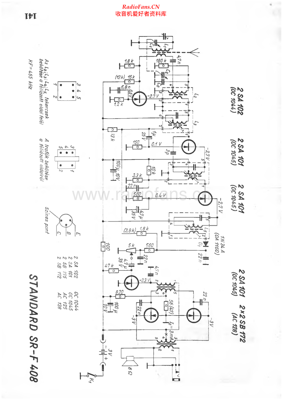 Standard-SRF408-rec-sch 维修电路原理图.pdf_第1页