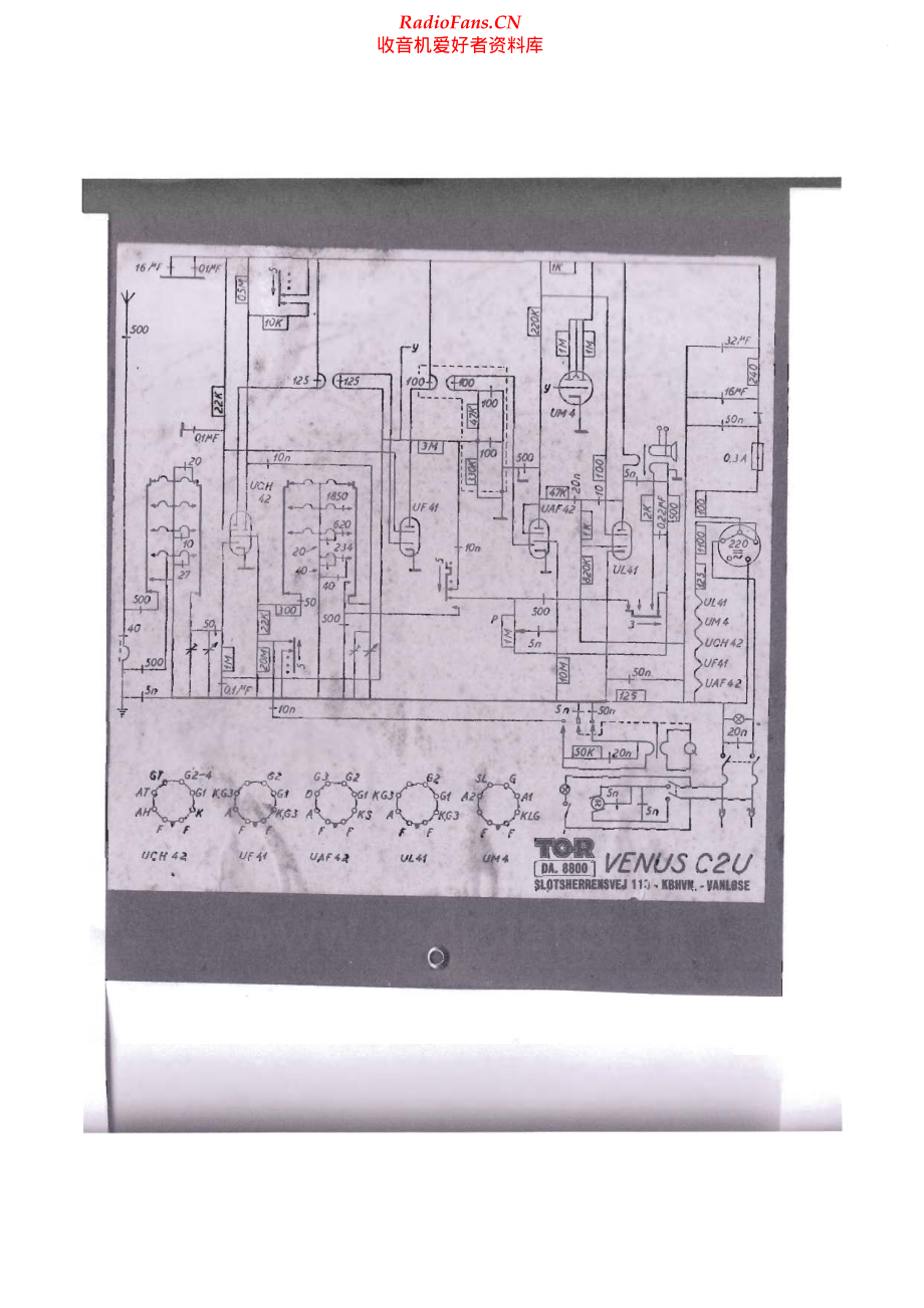 TOR-VenusC2U-tun-sch 维修电路原理图.pdf_第1页