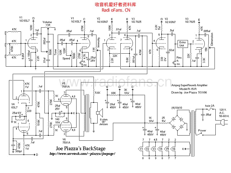 Super_reverb_15r 电路图 维修原理图.pdf_第1页