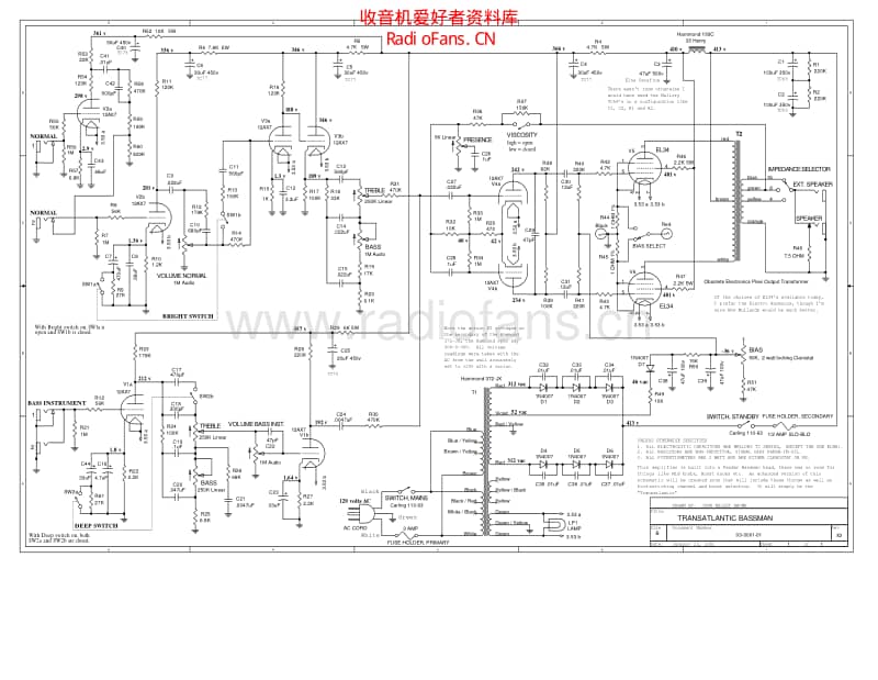 Transatlantic_bassman 电路图 维修原理图.pdf_第1页