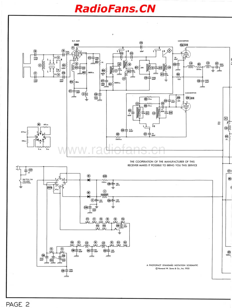 Raytheon-7DX21-7DX22P-18DX21A-Sams-81-13电路原理图.pdf_第2页