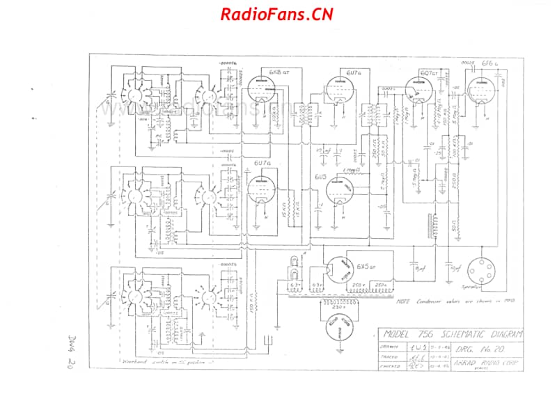 akrad-model-756-6v-dw-ac-1946 电路原理图.pdf_第1页