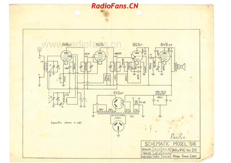 akrad-model-516-pacific-5v-bc-ac-1946 电路原理图.pdf_第1页