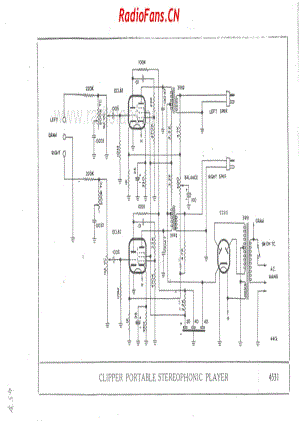 akrad-model-4531-clipper-portable-stereo-record-player-3v-ac-19xx 电路原理图.pdf