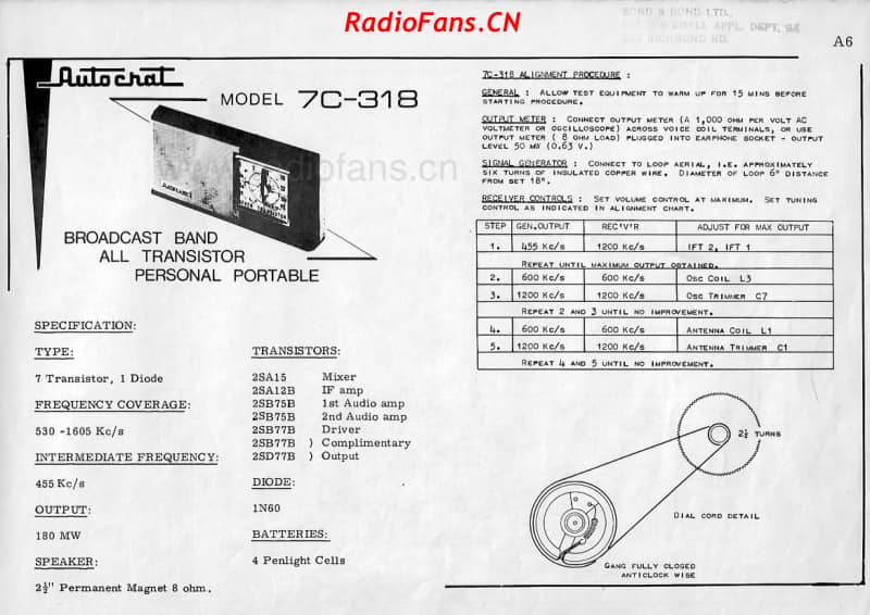 autocrat-7c-318 电路原理图.pdf_第1页