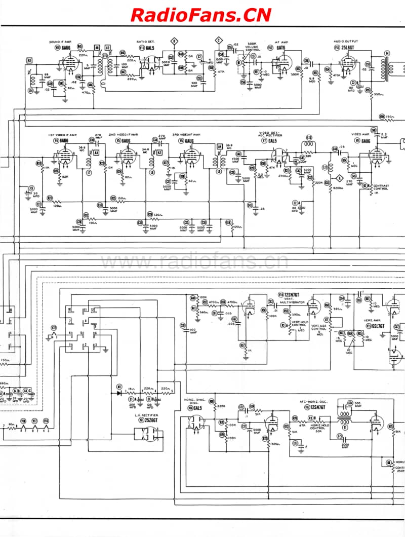 Tele-Tone-TV-208-Sams-90-11电路原理图.pdf_第3页