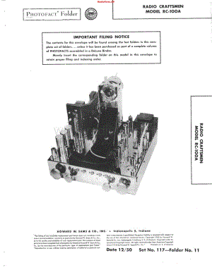 Radio-Craftsman-RC-100A-117-11电路原理图.pdf