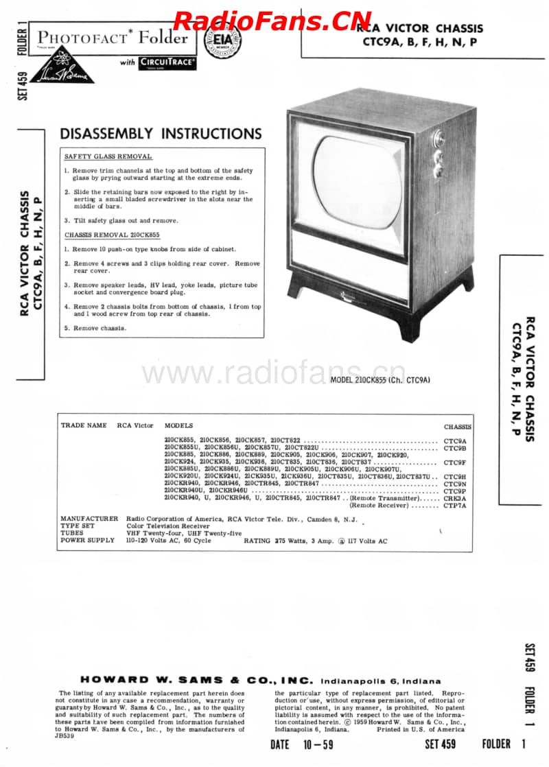 RCA-CTC9-Sams-459-1电路原理图.pdf_第1页