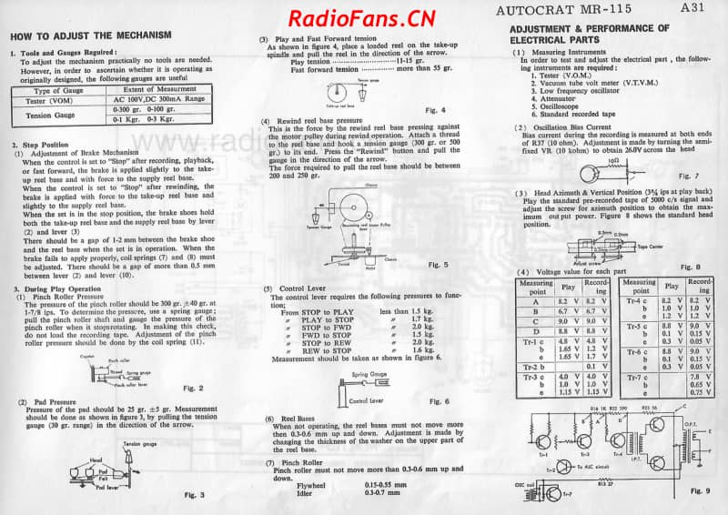 autocrat-mr-115-tape-recorder 电路原理图.pdf_第3页