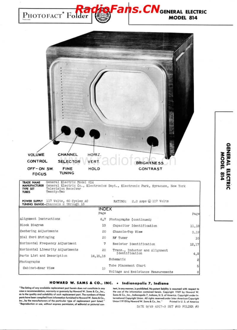 GE-814-Sams-69-9电路原理图.pdf_第1页