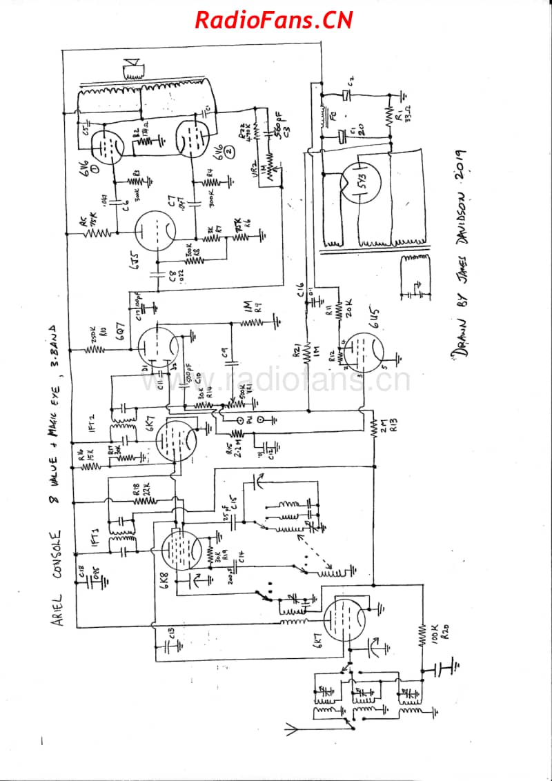 ariel-8v-3-band 电路原理图.pdf_第1页