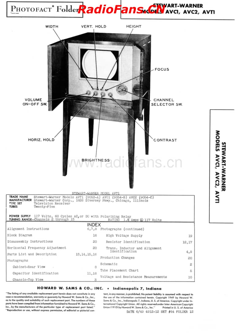 Stewart-Warner-AVC1-Sams-64-12电路原理图.pdf_第1页