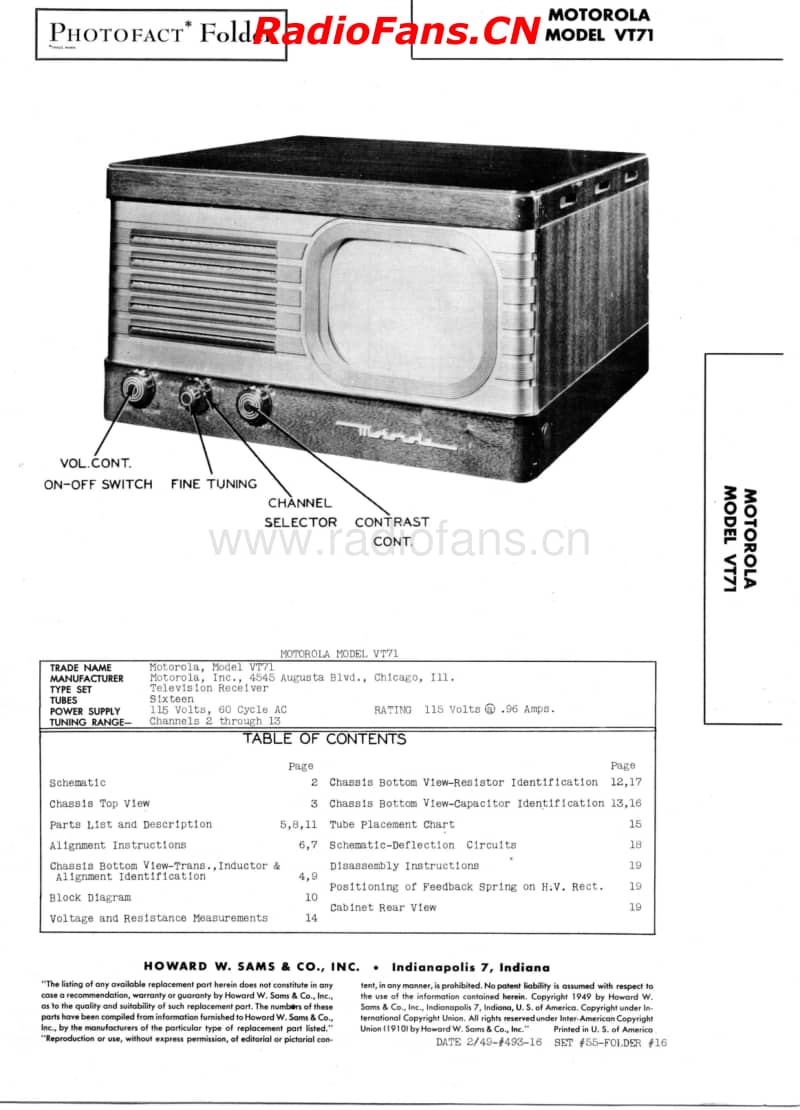 Motorola-VT-71-TS-4B-J-early-Sams-55-16电路原理图.pdf_第1页