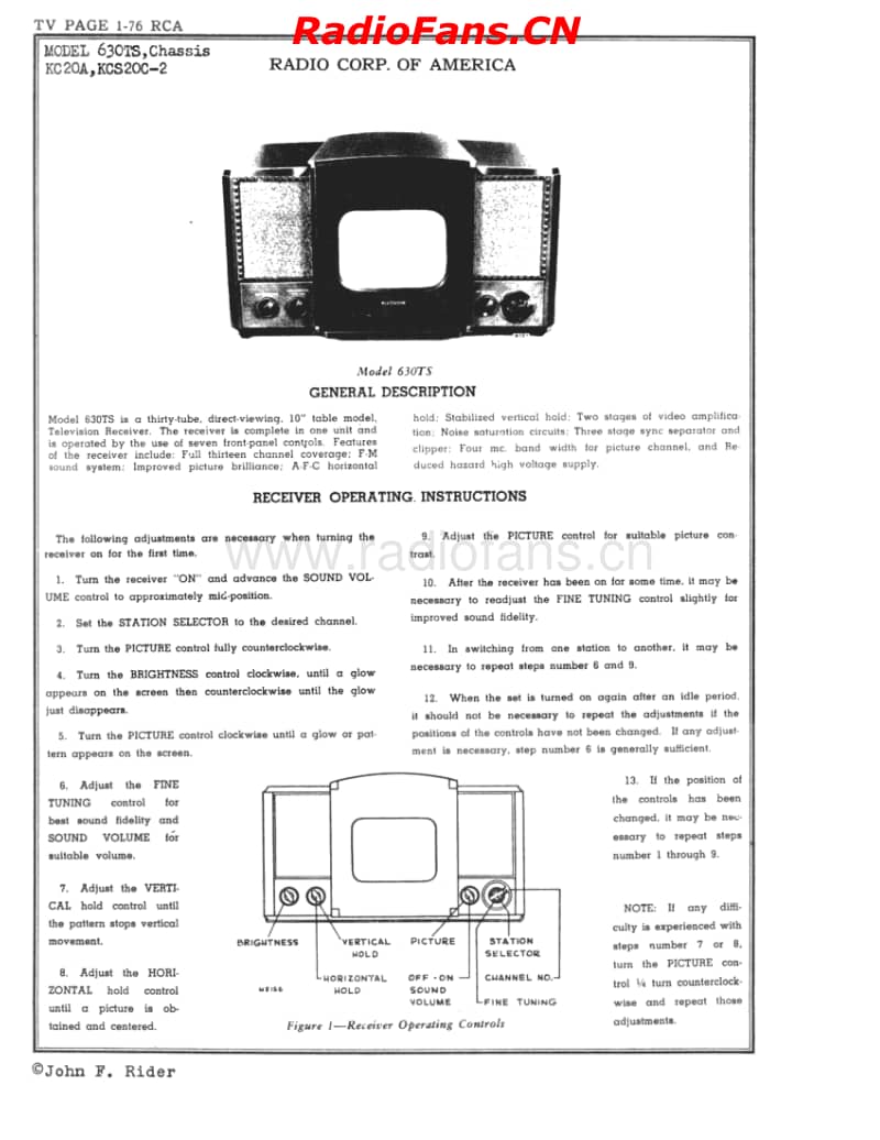 RCA-630ts-rider-tv1电路原理图.pdf_第1页