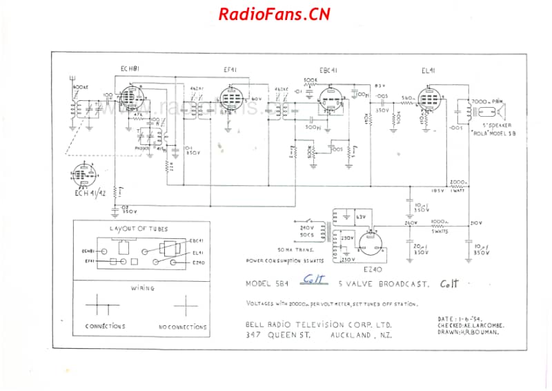 bell-5b4-colt-5v-bc-ac-1954 电路原理图.pdf_第1页