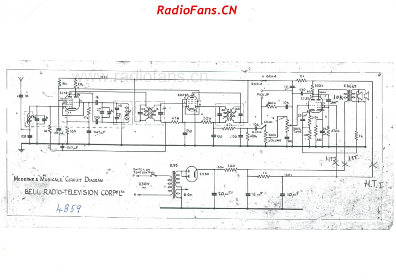 bell-4b59-modernemusicale-4v-bc-ac-radiogram-19xx 电路原理图.pdf_第1页