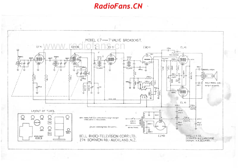 bell-c7-7v-pp-bc-ac-1955 电路原理图.pdf_第1页