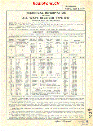 cb-model-1039-9v-aw-ac-1950 电路原理图.pdf