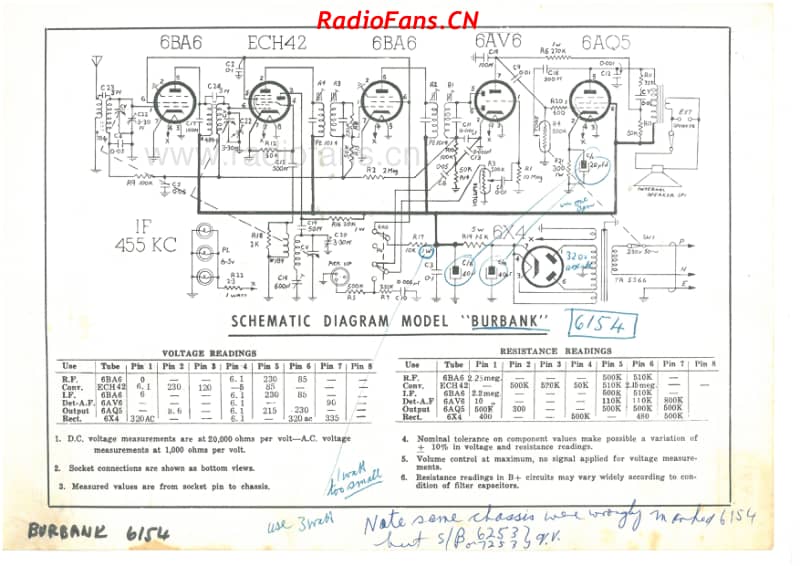 cb-gulbransen-model-burbank-6v-bc-ac-1957 电路原理图.pdf_第2页