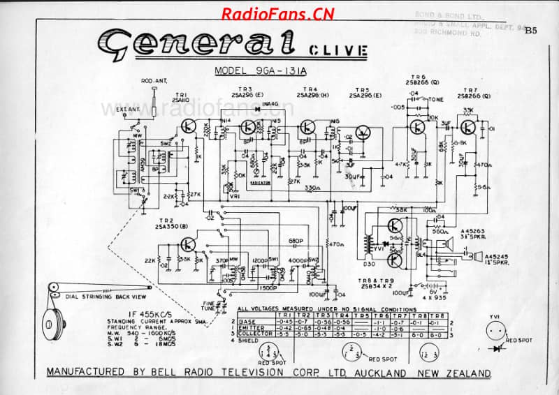 bell-9ga-131a-general-clive 电路原理图.pdf_第1页