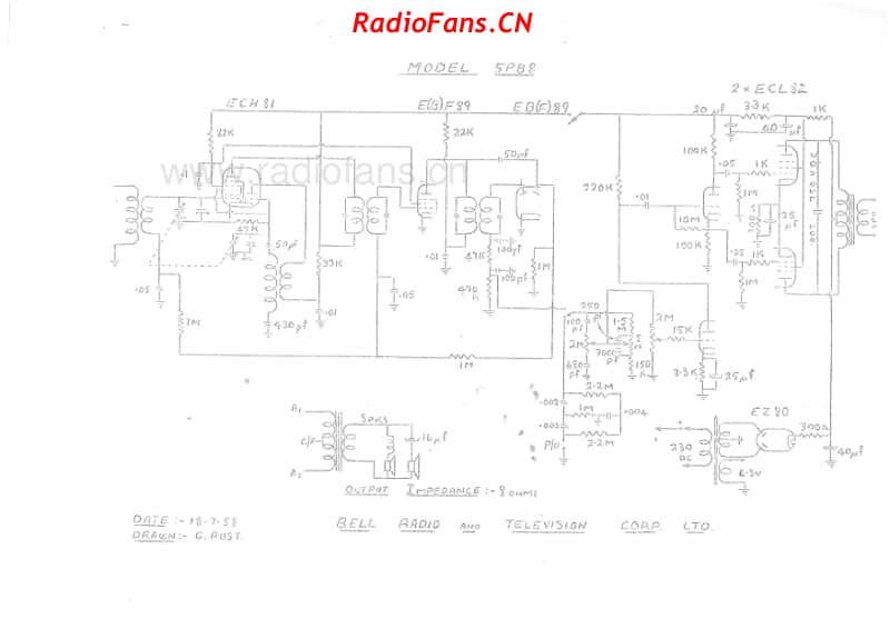 bell-5pb8-5v-pp-bc-ac-1958 电路原理图.pdf_第1页