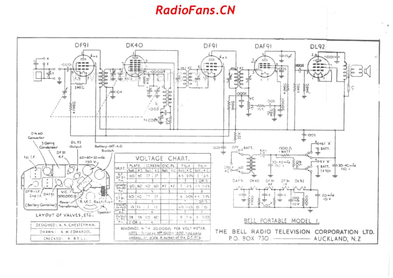 bell-1-5v-bc-bat-19xx 电路原理图.pdf_第1页