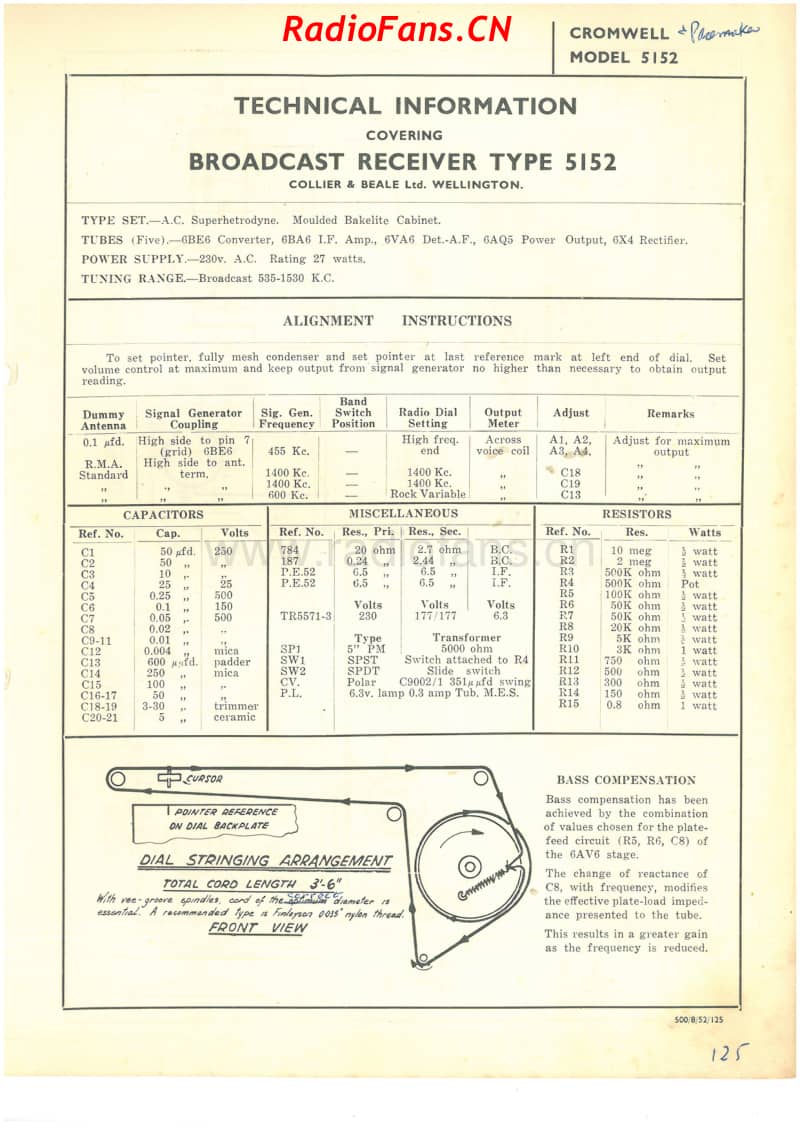 cb-model-5152-5v-bc-ac-1952 电路原理图.pdf_第1页