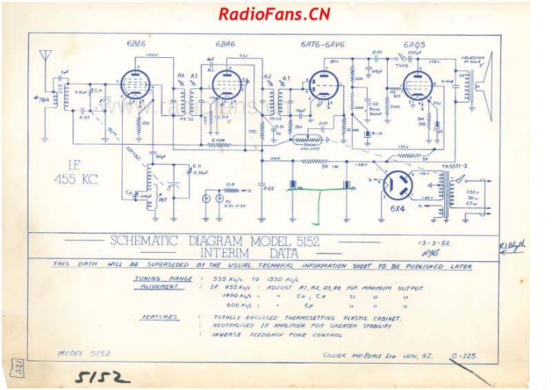 cb-model-5152-5v-bc-ac-1952 电路原理图.pdf_第3页