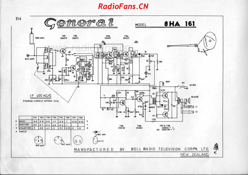 bell-8ha-161-general- 电路原理图.pdf_第1页