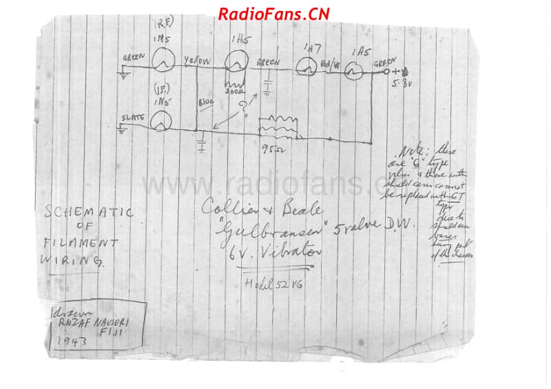 cb-model-52vg-gulbransen-5v-dw-vib-1943 电路原理图.pdf_第2页