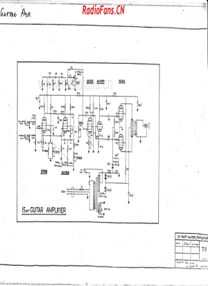 Fountain-Guitar-amp-15W 电路原理图.pdf