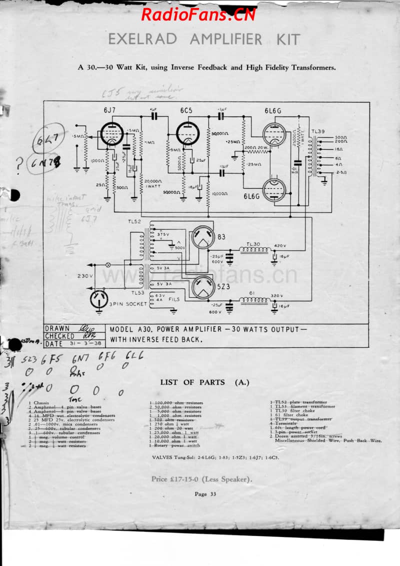 Exelrad-A30-amp-1938 电路原理图.pdf_第1页